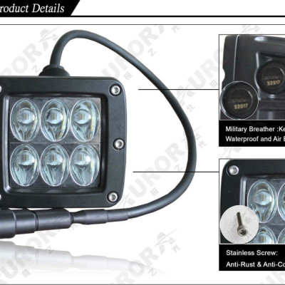 2″ LED Cube Light Driving Beam (30W) – Aurora