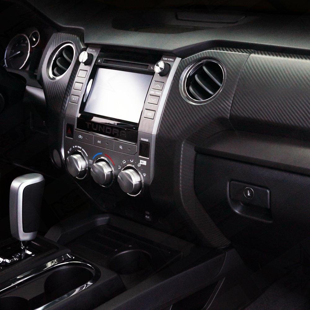 2014-2015 Tundra Molded Carbon Fiber Dash Kit - Nox Lux