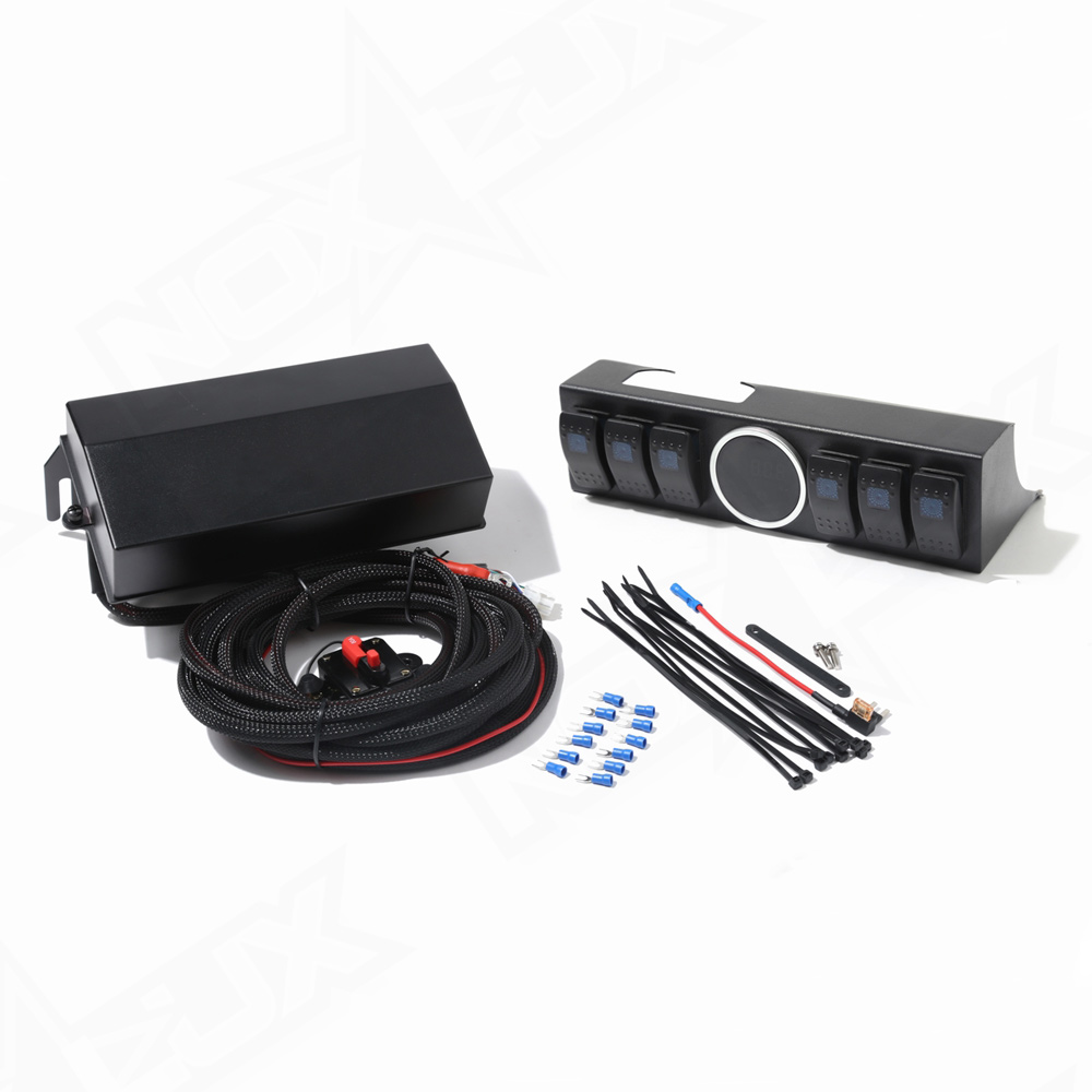 Jeep JK 6 Switch Control Panel System - Nox Lux