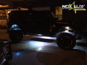 mini rock lights jeep beach 2016