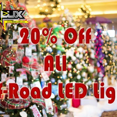 2016 Christmas Sale on 4x4 LED Lights