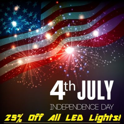 Offroad led light 4th of July Sale