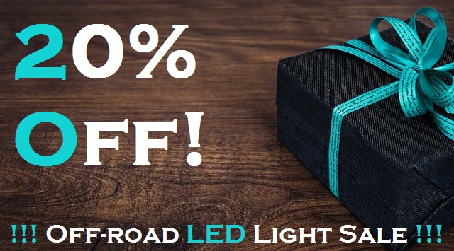 Fathers day offroad led light sale