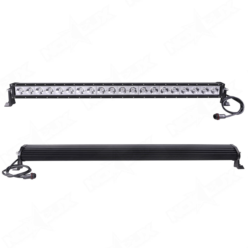 40 Inch Single Row Light Bar Spot Back - Nox Lux