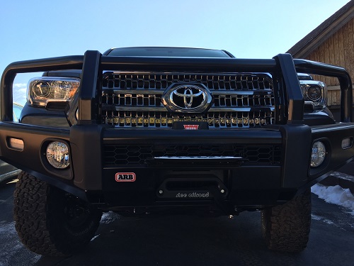 30 inch single row inside 4runner grille