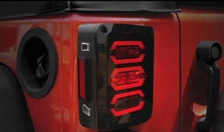 Jeep JK LED Tail Lights 4-in-1 Brake, Reverse, Parking, Turning Lights